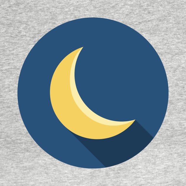 moon icon. by AraDesign